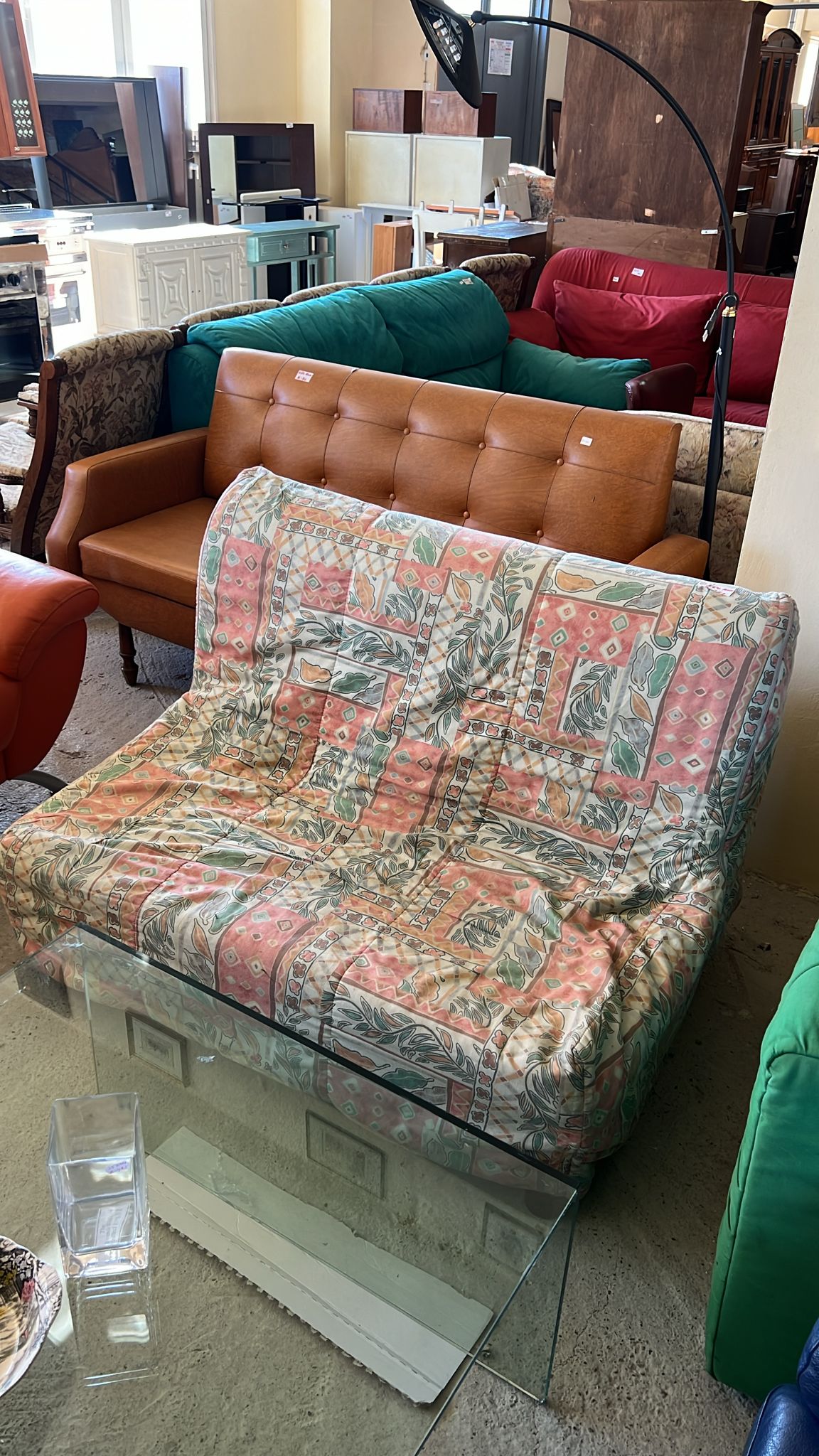 Canapea extensibilă vintage sh de calitate italiană R-457 - imagine 2