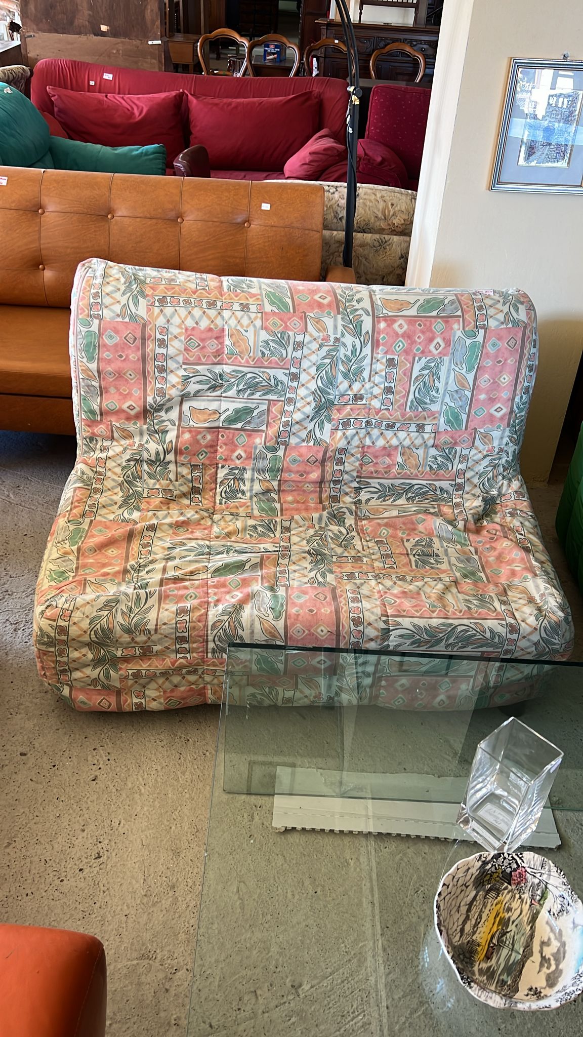 Canapea extensibilă vintage sh de calitate italiană R-457 - imagine 3