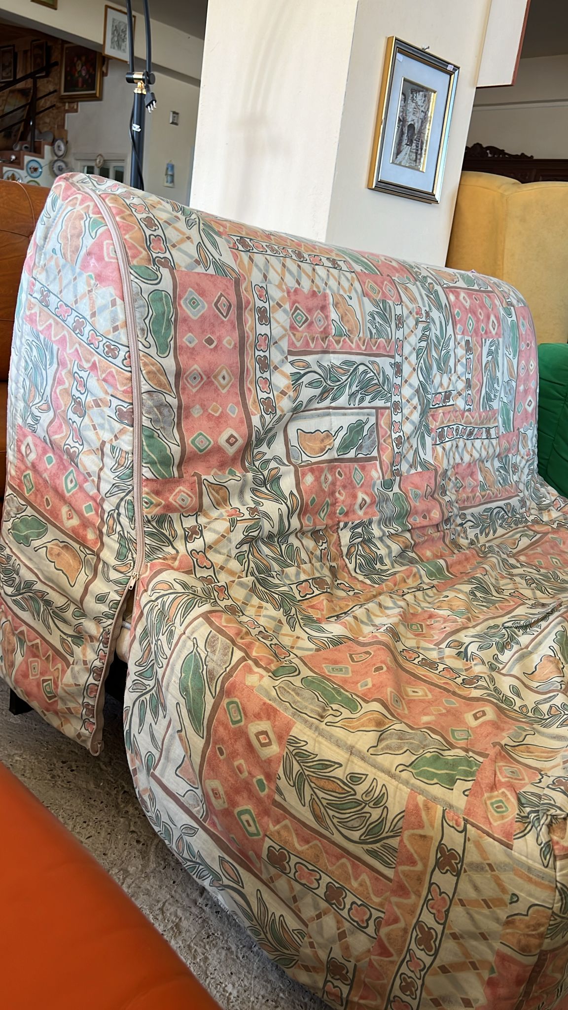 Canapea extensibilă vintage sh de calitate italiană R-457 - imagine 4