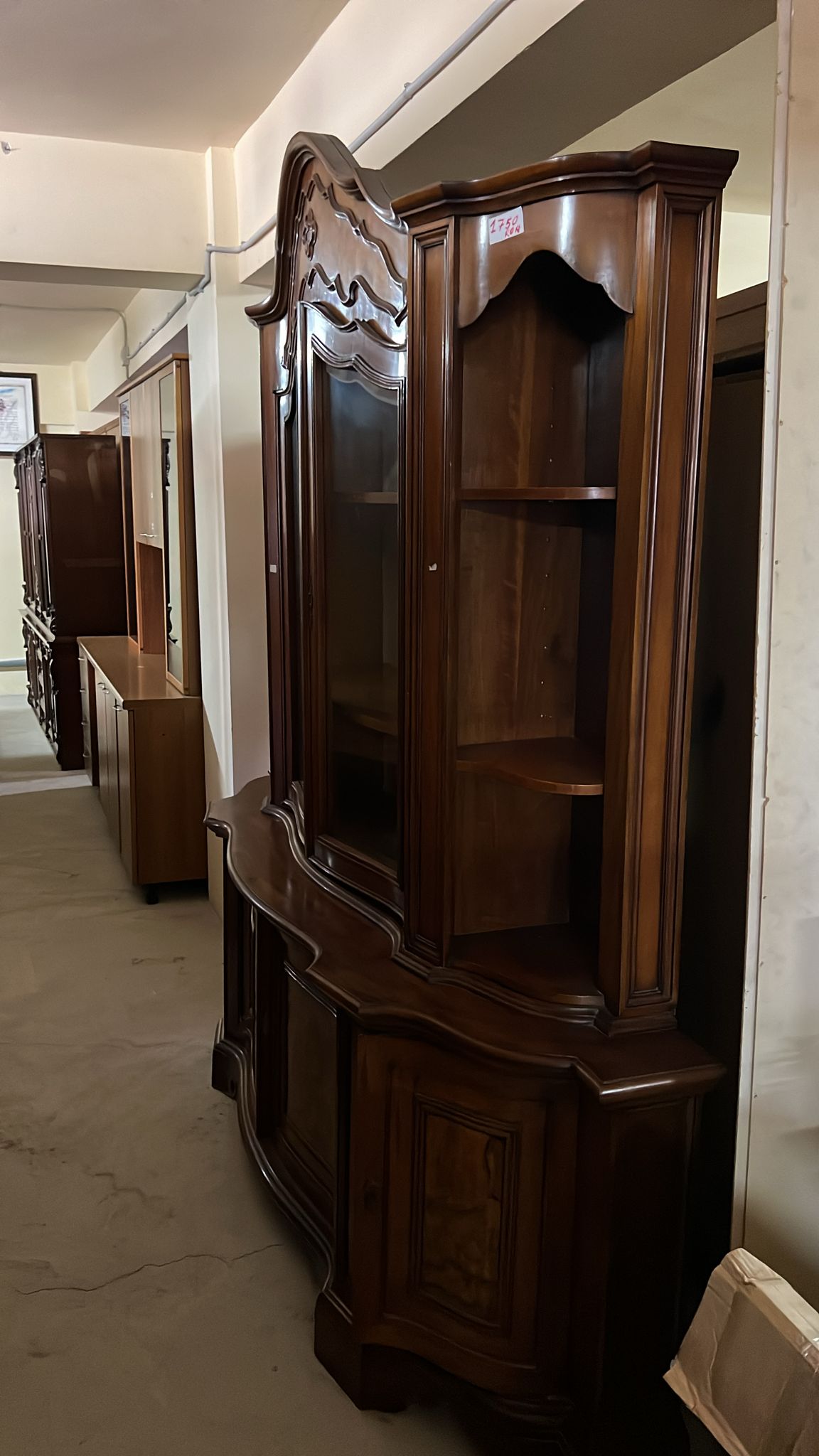 Vitrina clasică lemn sh de calitate italiană R-136 - imagine 5