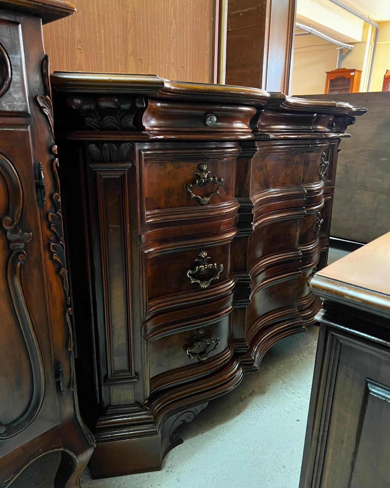 Set comoda și noptiere sh de calitate italiana R-775 - imagine 2