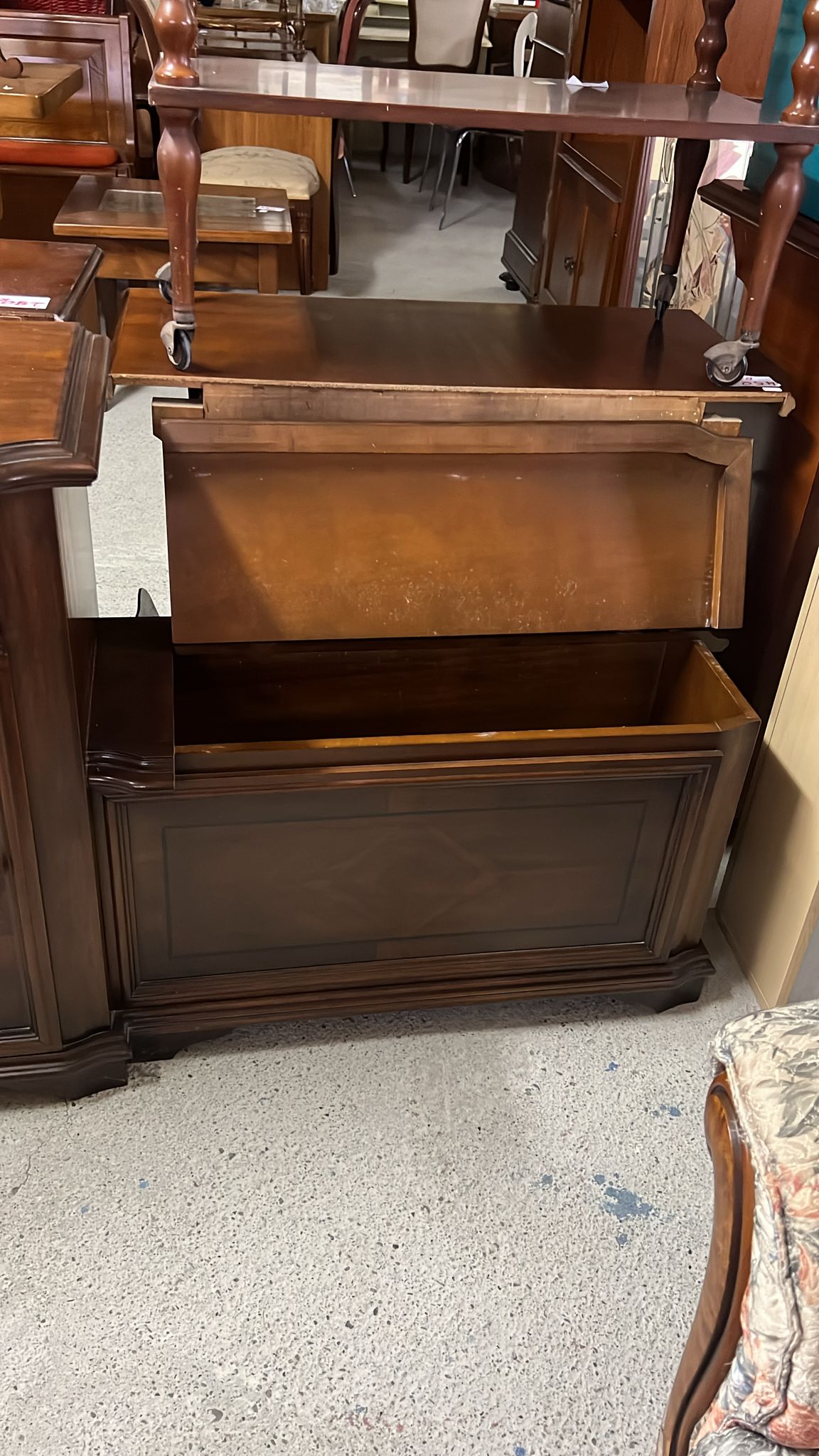 Banchetă din Lemn cu Spațiu de Depozitare R-265 - imagine 2