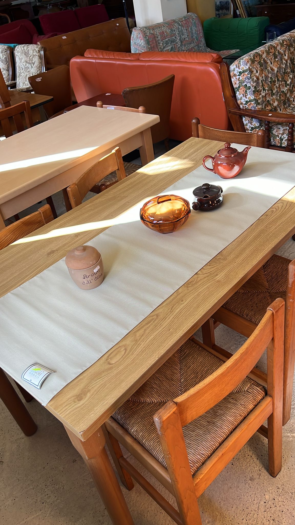 Masă din lemn 140x80cm sh de calitate italiană R-227 - imagine 3