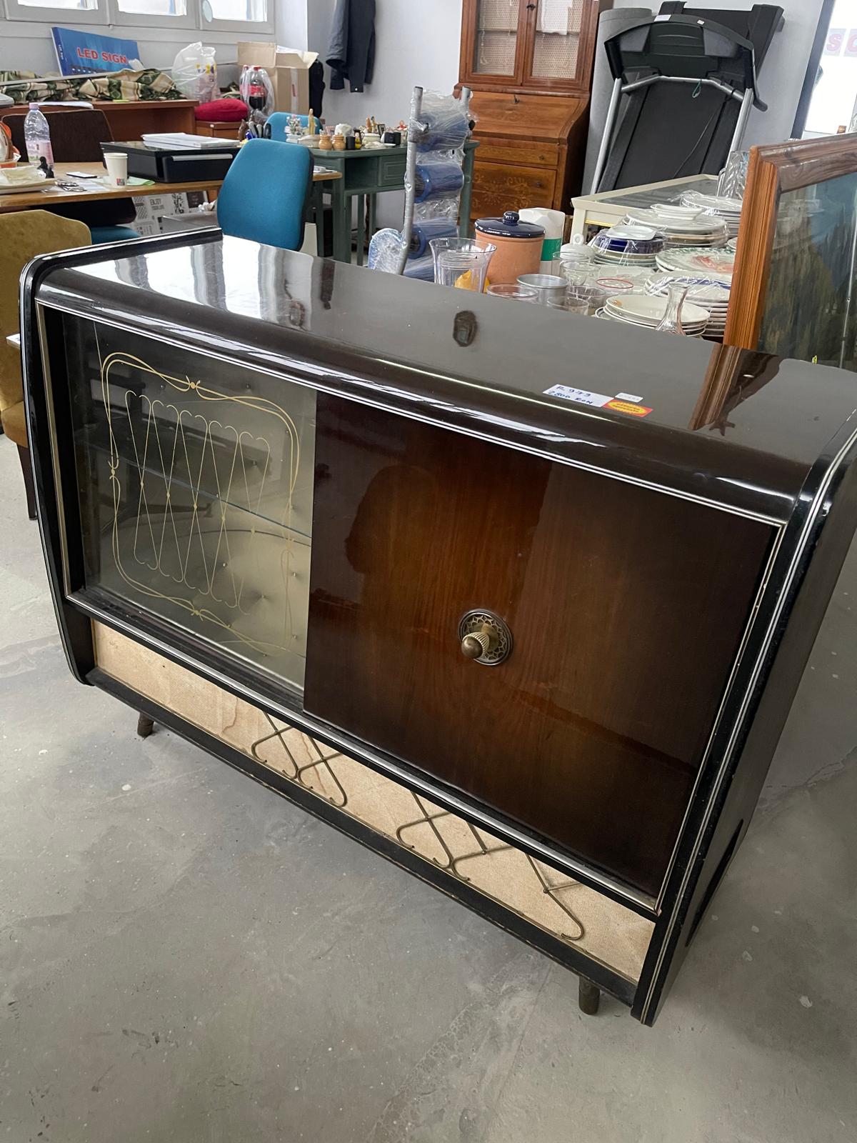 Mobila cu radio vintage si pick up made in italy R-979 - imagine 2