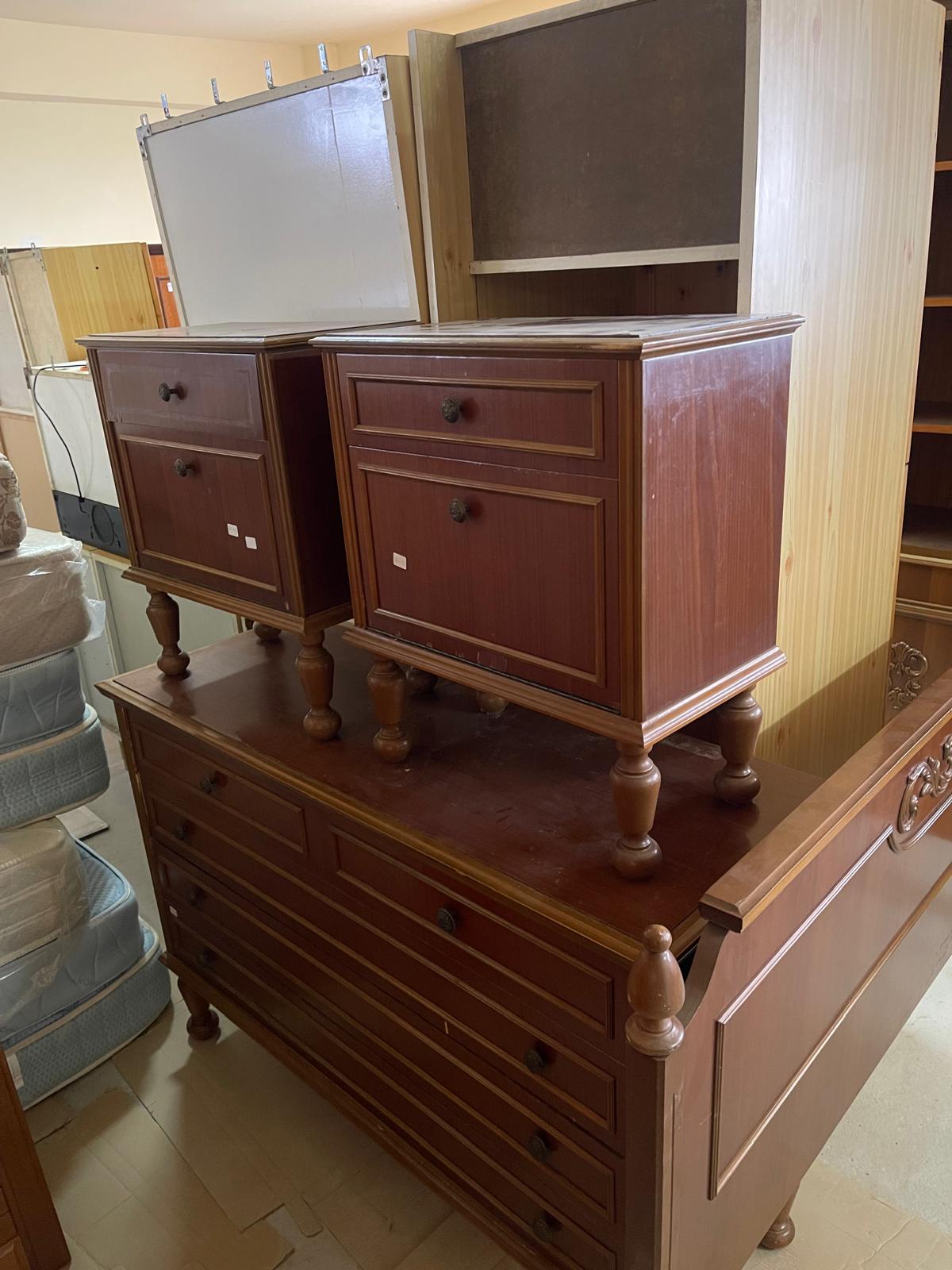 Dormitor vintage din lemn made in italy R-42 (Fara Pat) - imagine 4