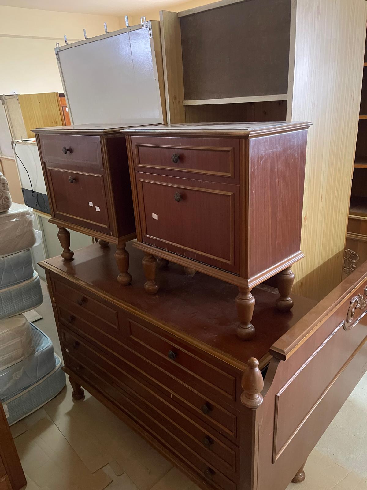 Dormitor vintage din lemn made in italy R-42 (Fara Pat) - imagine 2