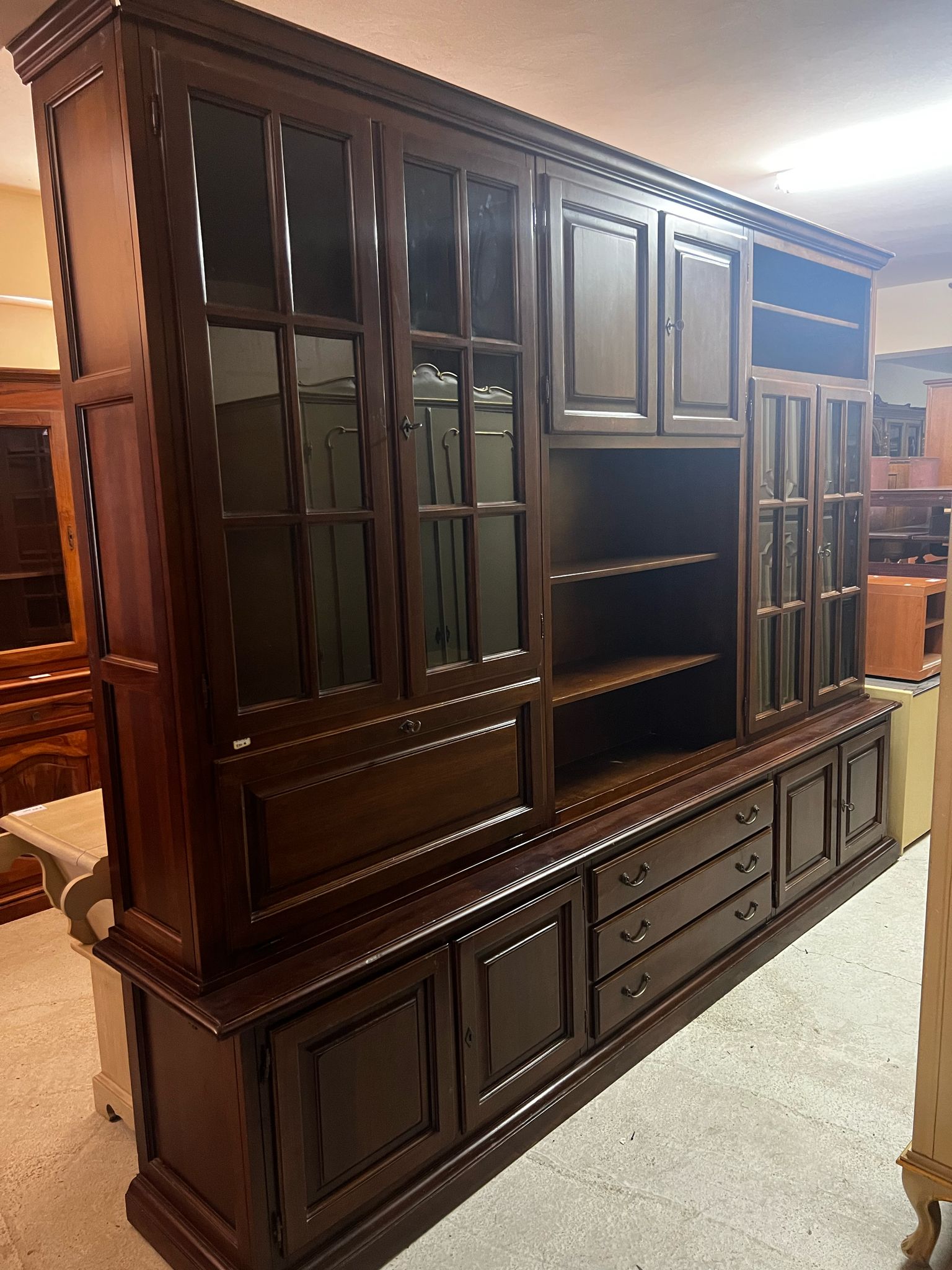 Bibliotecă clasică sh de calitate italiană s 3075 - imagine 2