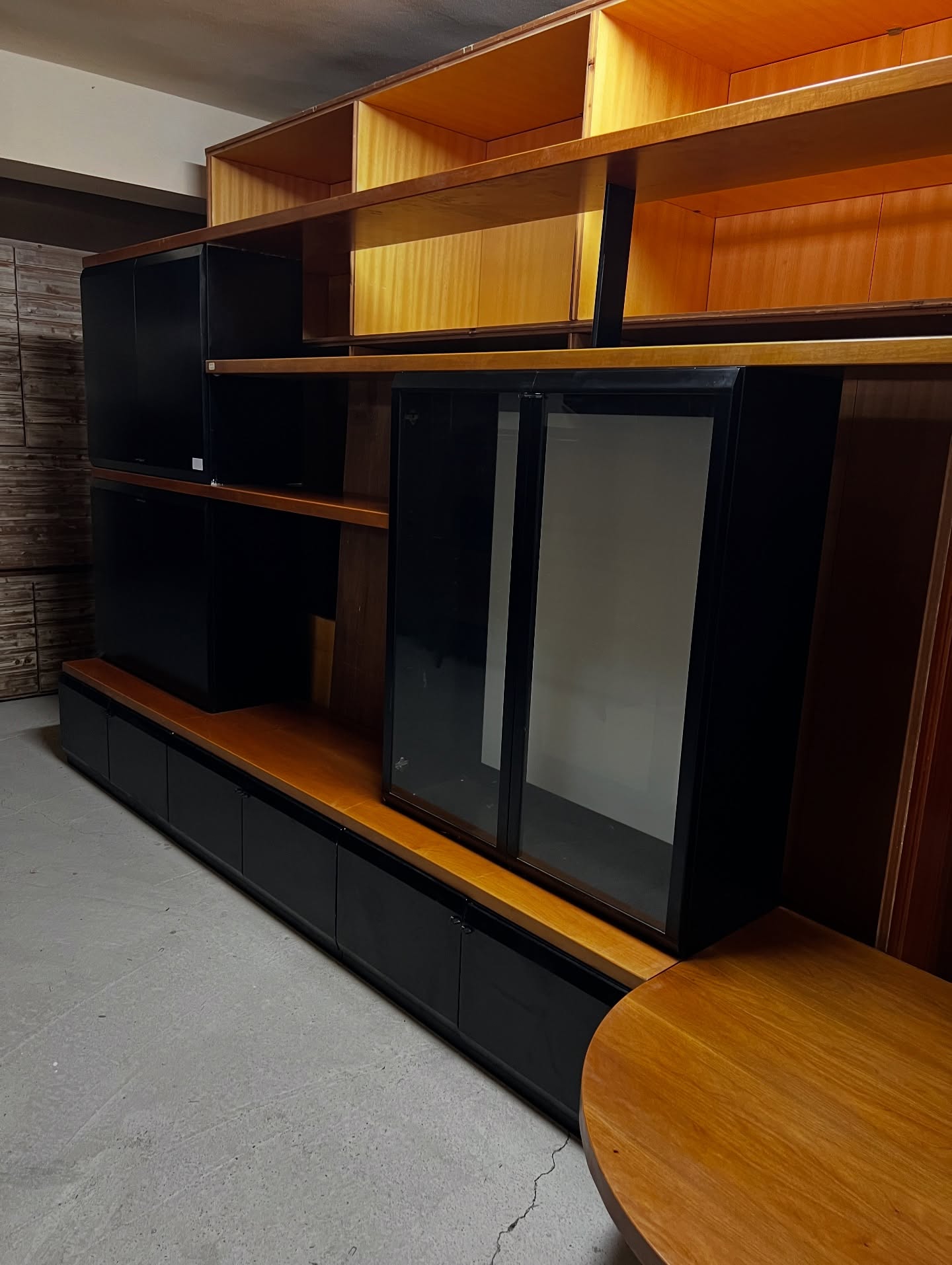 Mobilă living modulară cu masă integrată sh de calitate italiană S-3139 - imagine 7