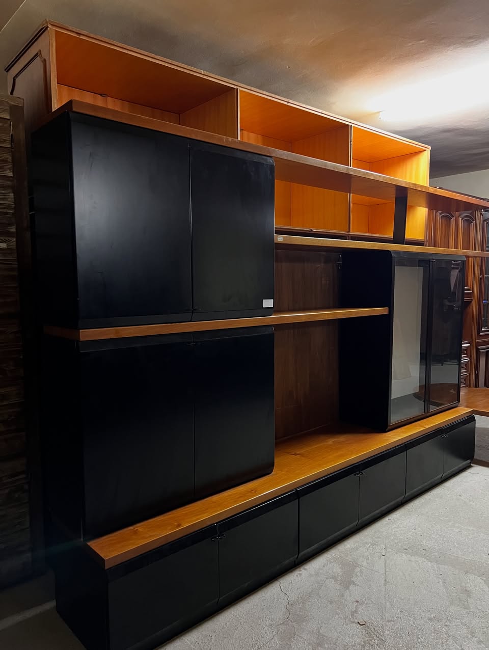 Mobilă living modulară cu masă integrată sh de calitate italiană S-3139 - imagine 4