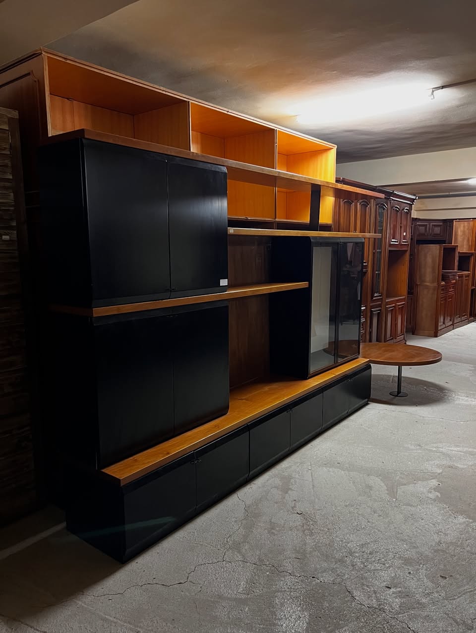Mobilă living modulară cu masă integrată sh de calitate italiană S-3139 - imagine 2