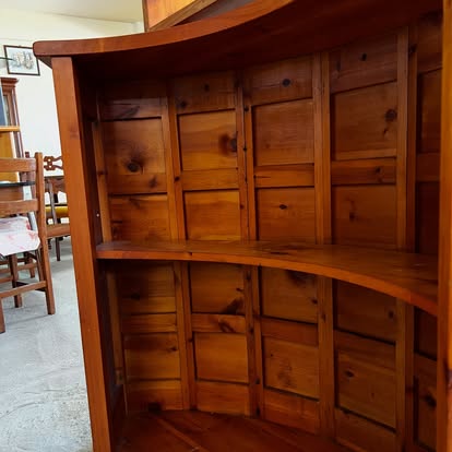 Bar vintage cu rafturi și 2 scaune S 3849 sh de calitate italiană - imagine 2