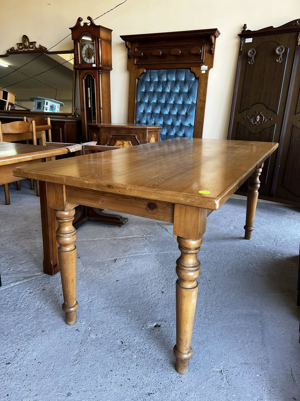 Masă din lemn masiv 180x85 cm sh de calitate italiană S 3898