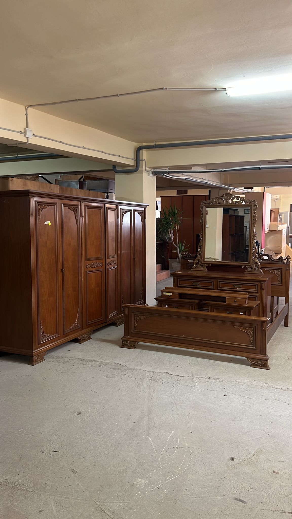 Dormitor clasic din lemn masiv sh de calitate italiană S 4339 - imagine 5