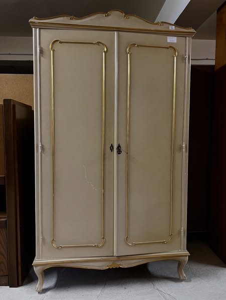 Șifonier vintage elegant cu detalii aurii sh de calitate italiană