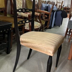 Set 5 scaune negre elegante sh de calitate italiană C 209