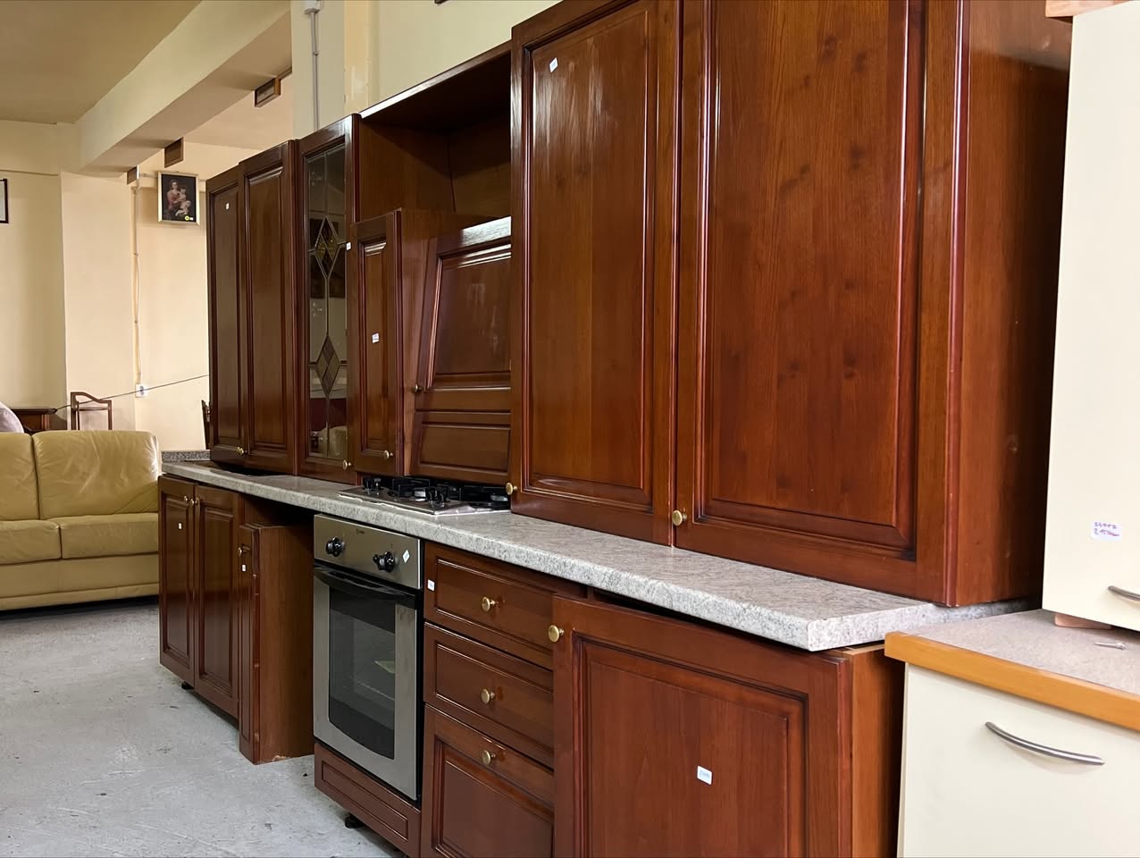 Bucătărie din lemn sh de calitate italiană S 4791 – 350 cm - imagine 5