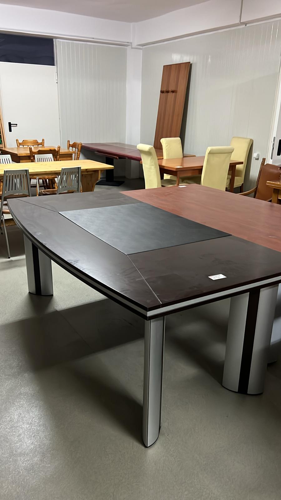 Masă birou modernă cu picioare metalice sh de calitate italiană C 234