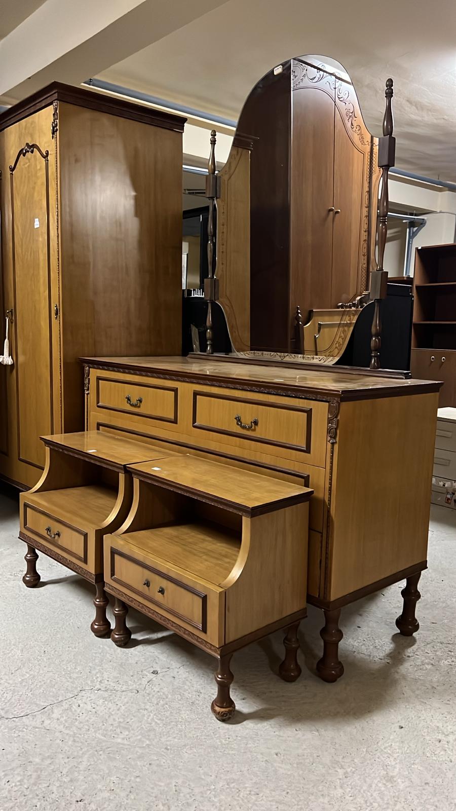Set dormitor clasic din lemn sh de calitate italiană S 4715 - imagine 5
