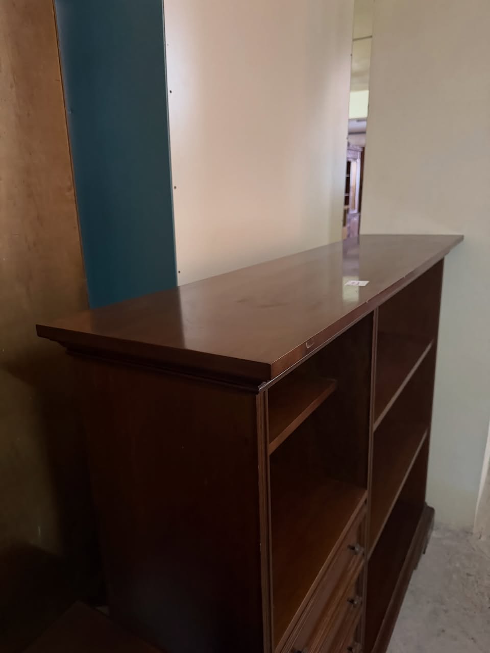 Bibliotecă din lemn sh de calitate italiană S 4947 - imagine 3