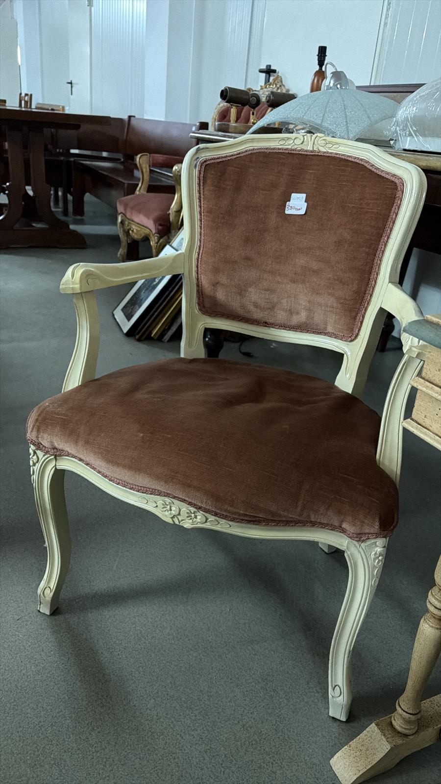 Set 2 fotolii clasice din lemn sh de calitate italiană S 4729 - imagine 2