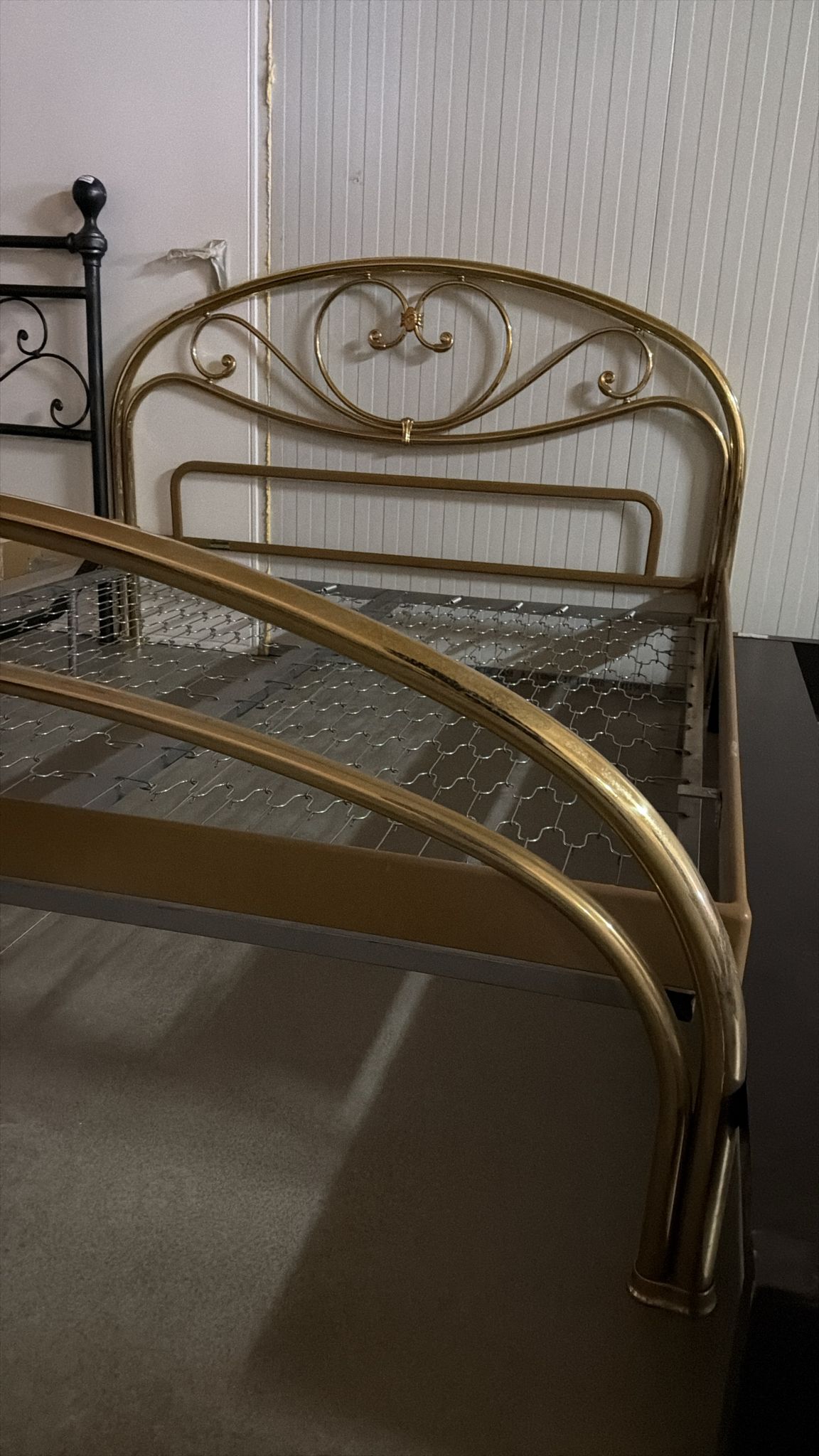 Pat din fier forjat 160x200 de calitate italiană – S 3937 - imagine 3