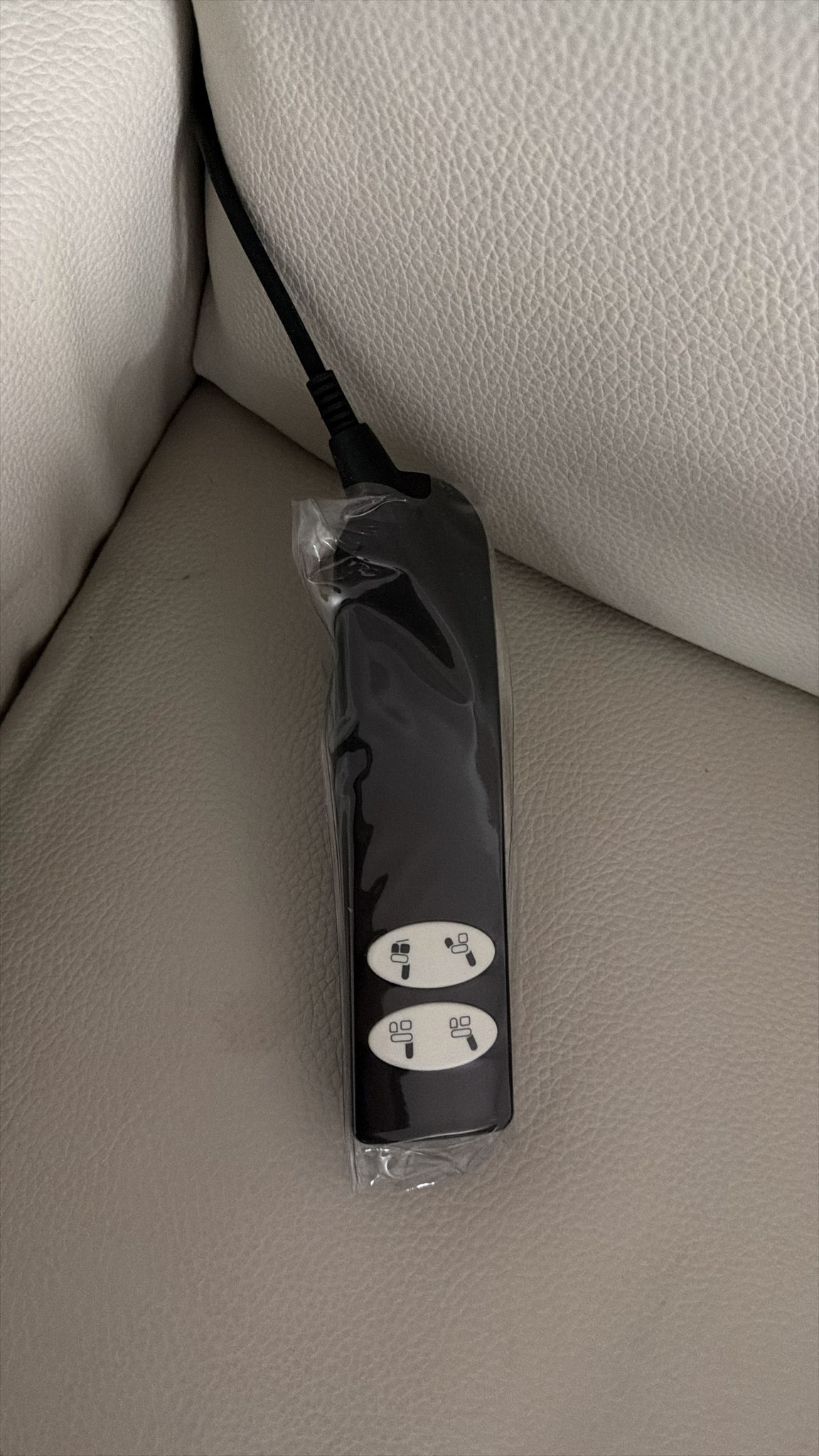 Fotoliu relax electric din piele naturala de calitate italiană S 4818 - imagine 2