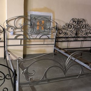 Pat din fier forjat 160x200 de calitate italiană S 3937