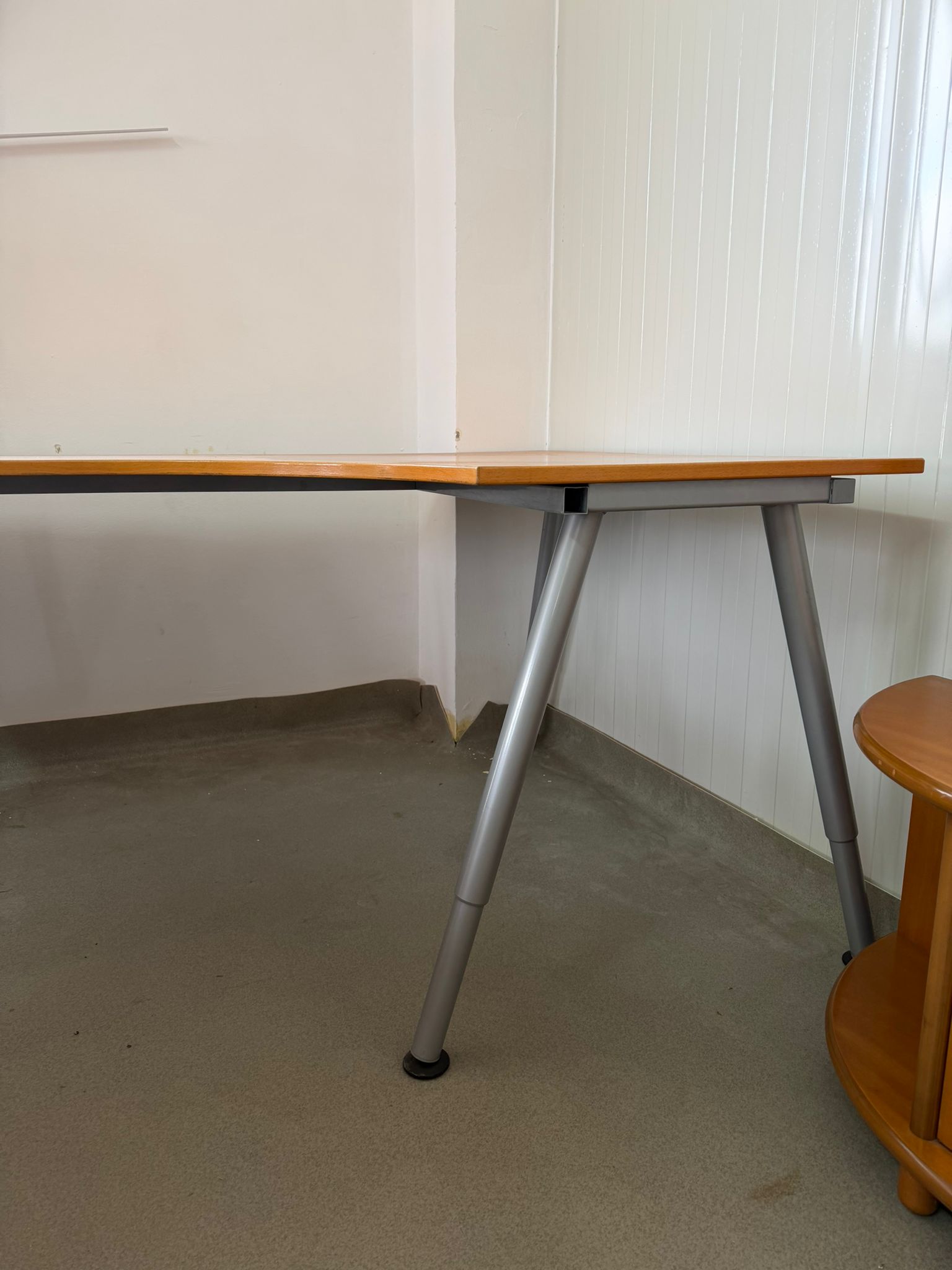 Birou colt compact office 120x160 cm sh de calitate italiana C 229 - imagine 3