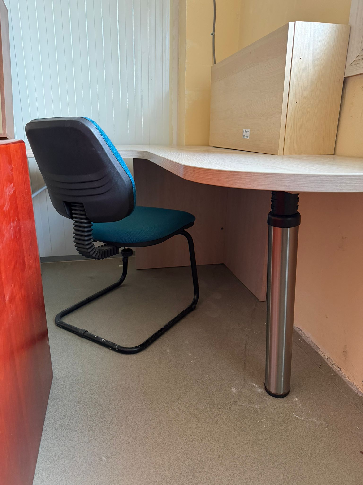 Birou colt office 150x120 cm modern sh de calitate italiana S3216 - imagine 4