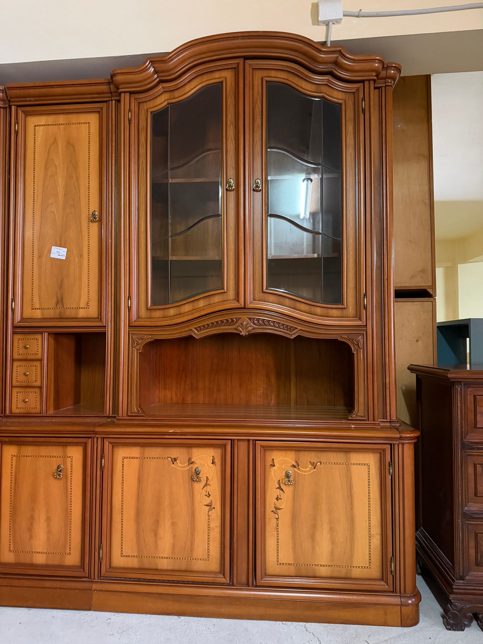 Mobilier living colț din lemn sh de calitate italiană Ad-49 - imagine 7
