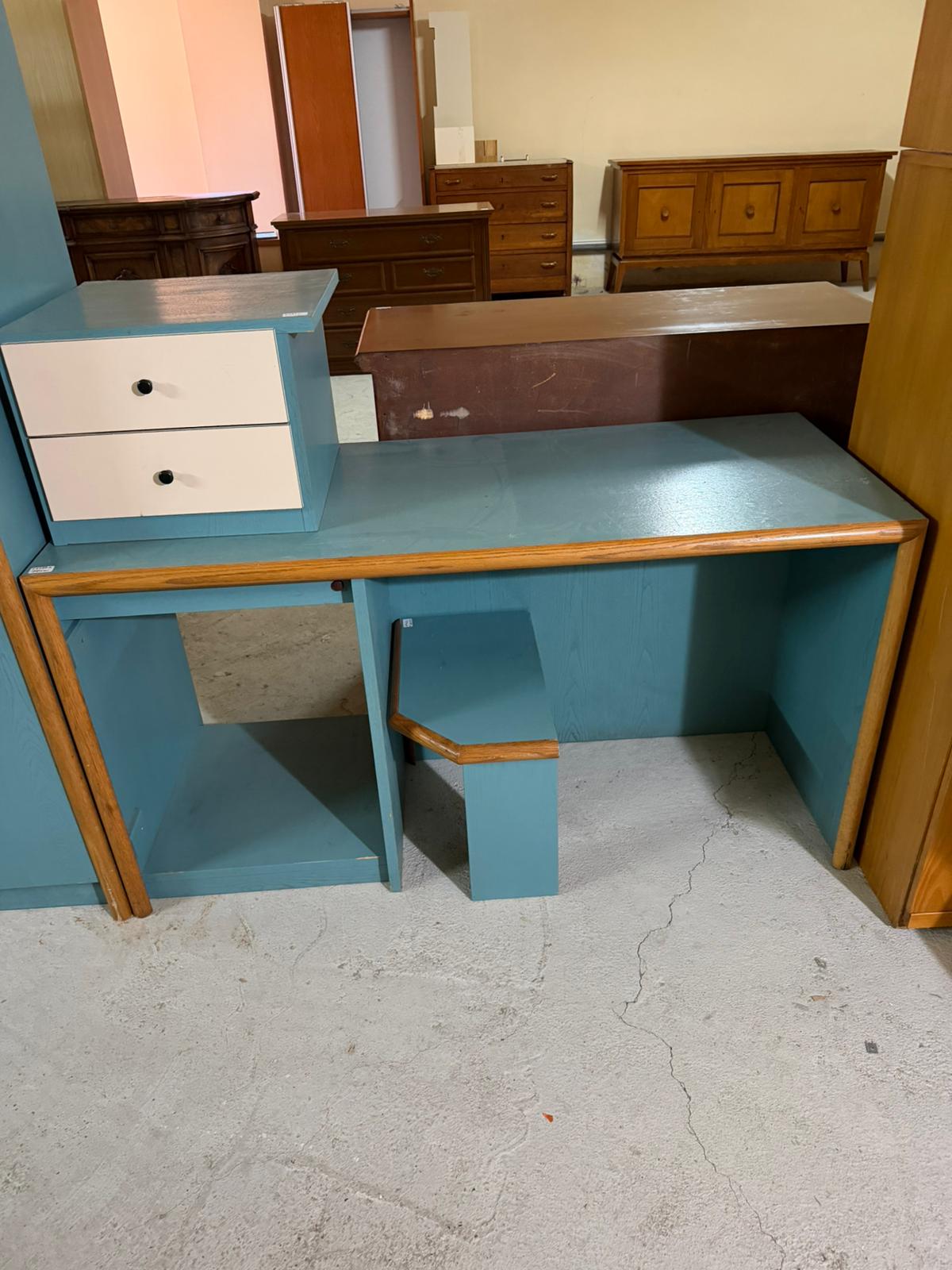 Birou modern din lemn masiv sh de calitate italiană S 4788 A