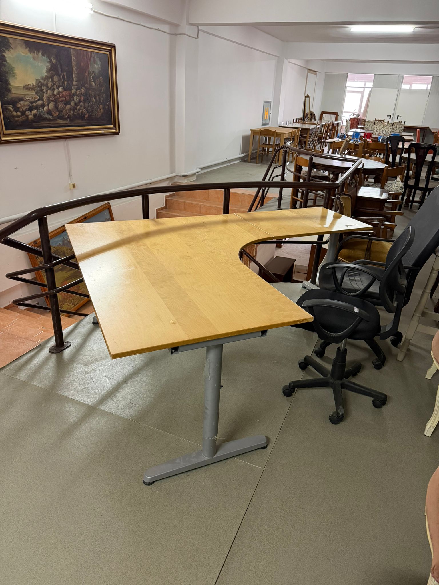 Birou colt L office sh de calitate italiana R500 - imagine 2