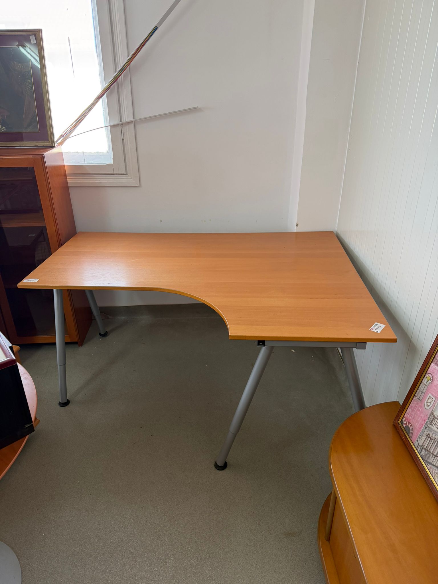 Birou colt compact office 120x160 cm sh de calitate italiana C 229
