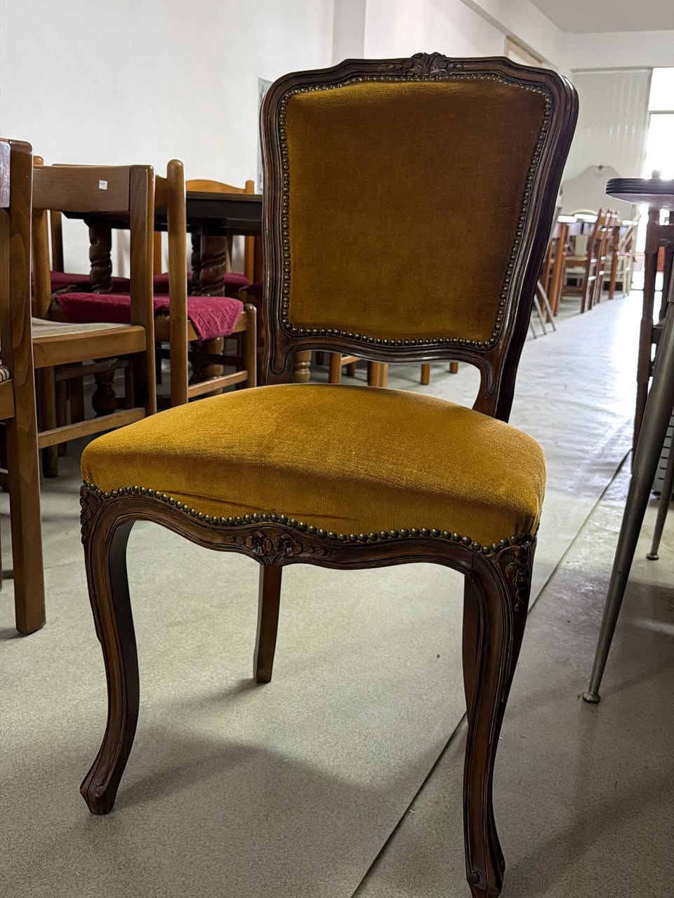 Set 4 scaune din lemn masiv sh de calitate italiană 3480/U - imagine 2