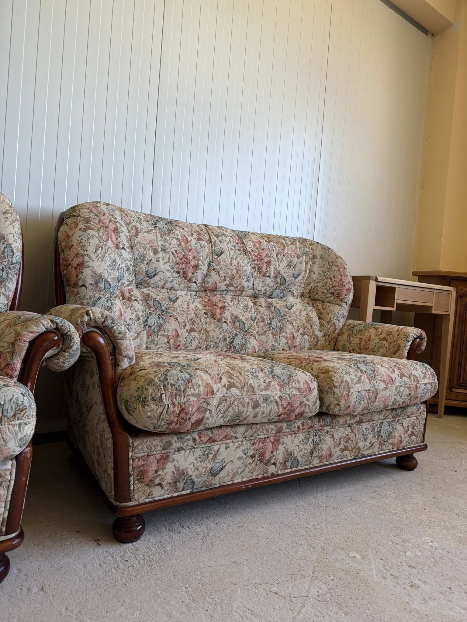 Canapea vintage second hand de calitate italiană 3715/U