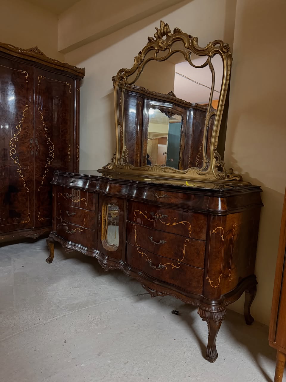 Dormitor baroc italian sh de calitate italiană 3723/U - imagine 4