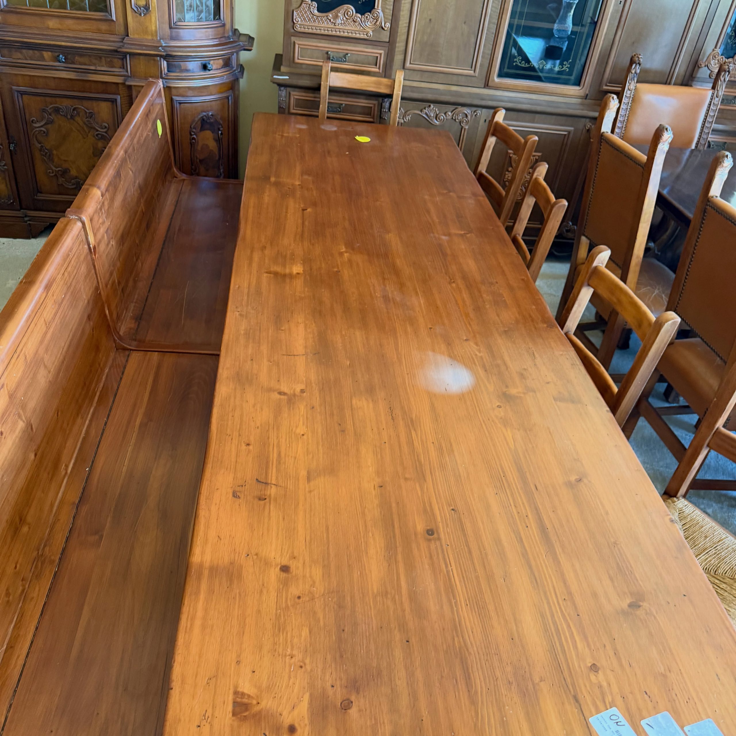 Coltar din lemn masiv second hand de calitate italiană 385/U - imagine 2