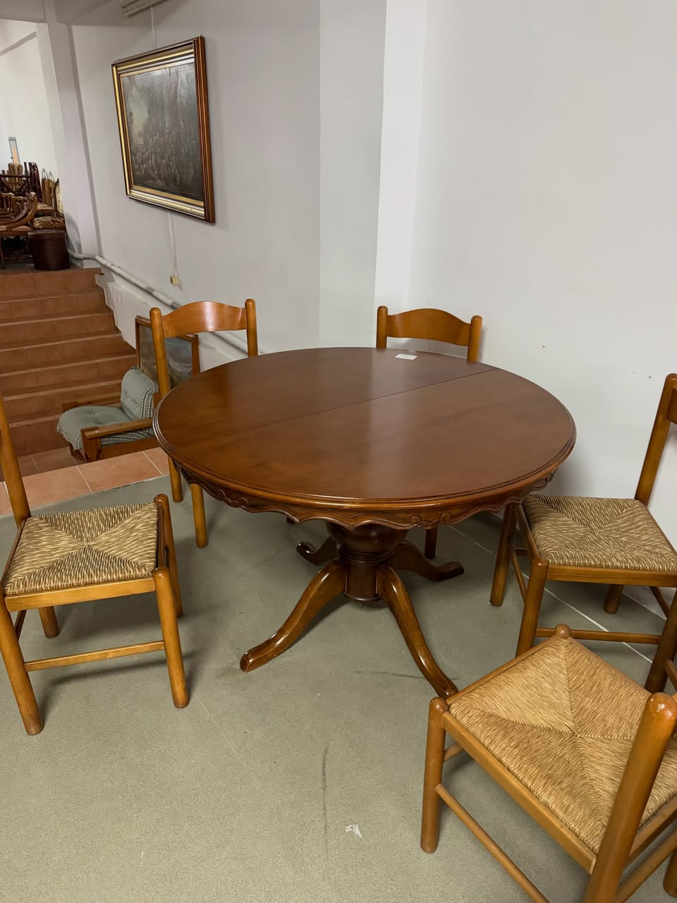 Masă rotundă extensibilă sh de calitate italiană 3483/U