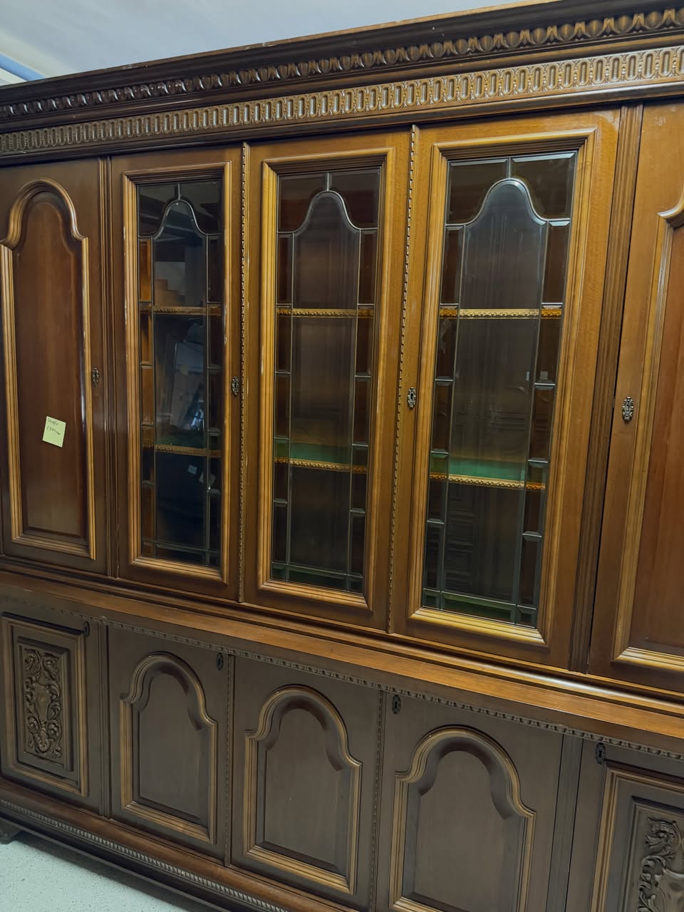 Cristalieră vintage second hand de calitate italiană 3708/U - imagine 3