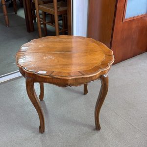 Măsuță rotundă vintage din lemn sh de calitate italiană 3562/U