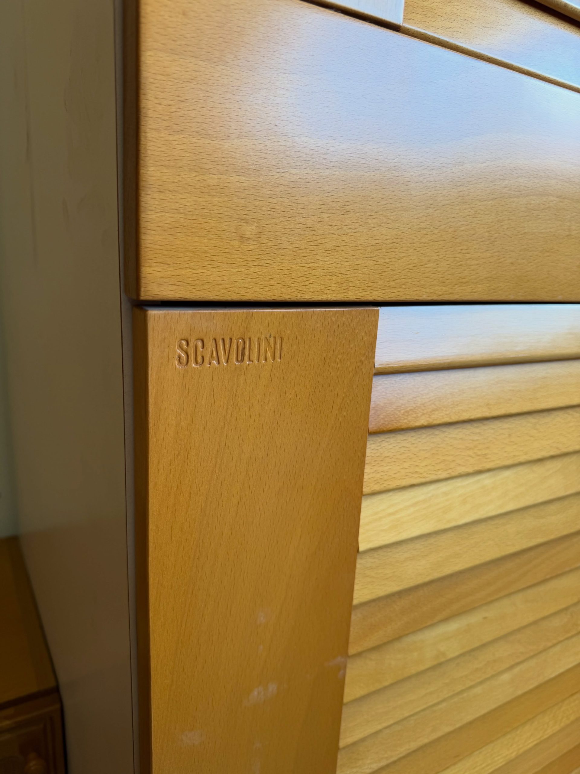 Bucătărie pe colt din lemn masiv Scavolini sh de calitate italiană 4012/U - imagine 4