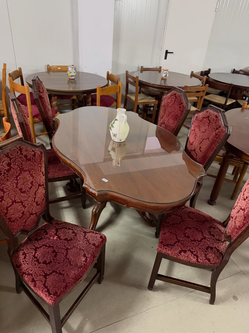 Masă Dining din Lemn Masiv sh de calitate italiană 3992/U