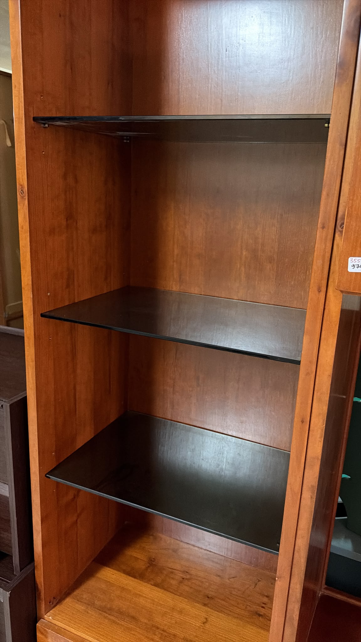 Bibliotecă living din lemn masiv SH de calitate italiana 3559/U - imagine 4